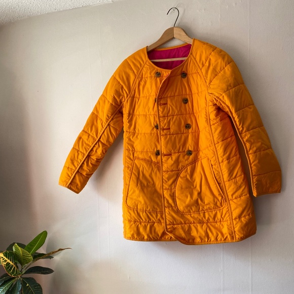J.Crew Reversible Quilted Puffer Coat - Picture 1 of 5